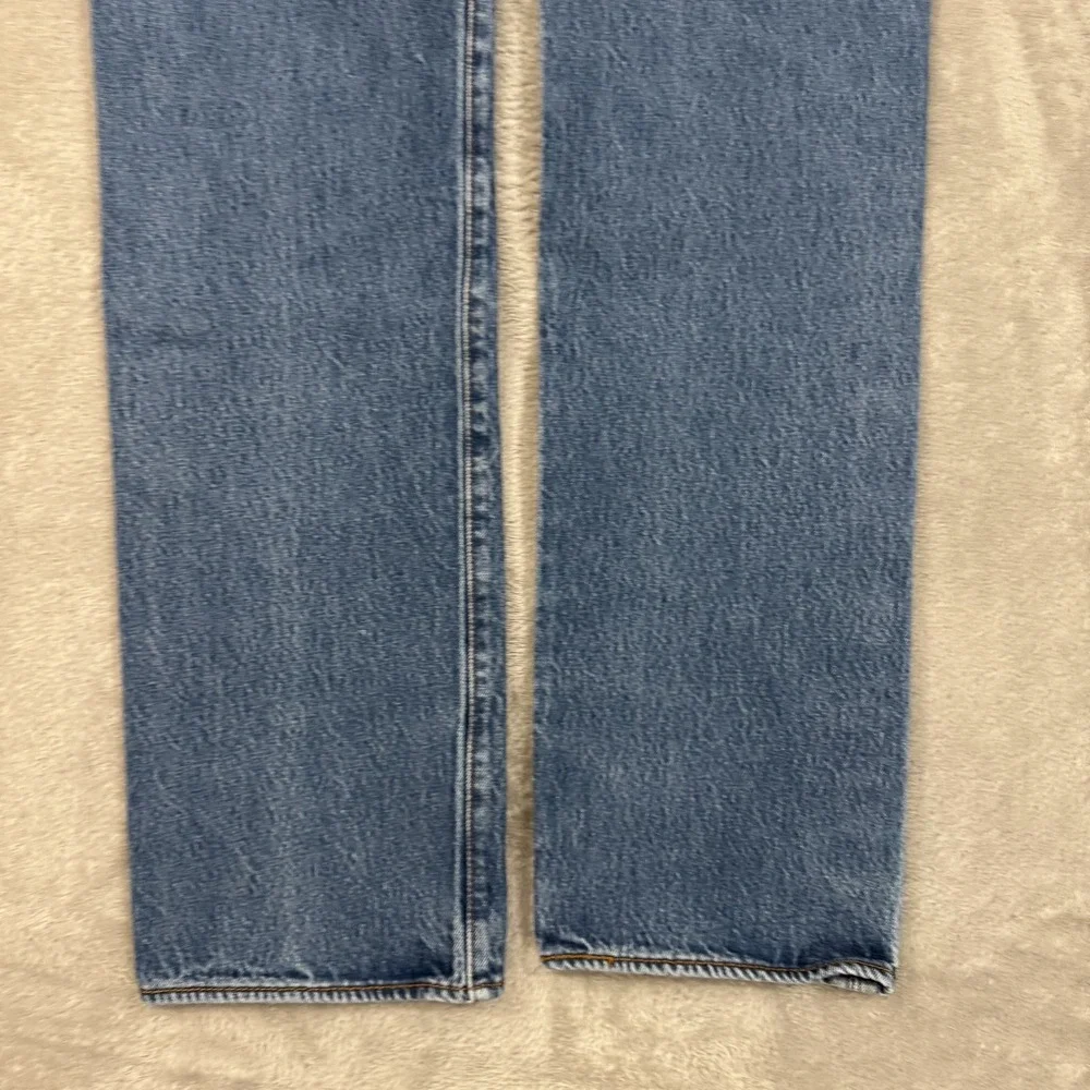 Levis 501XX Jeans Mens‎ 32x34 Button Fly Straight Blue Denim Original Red Tab